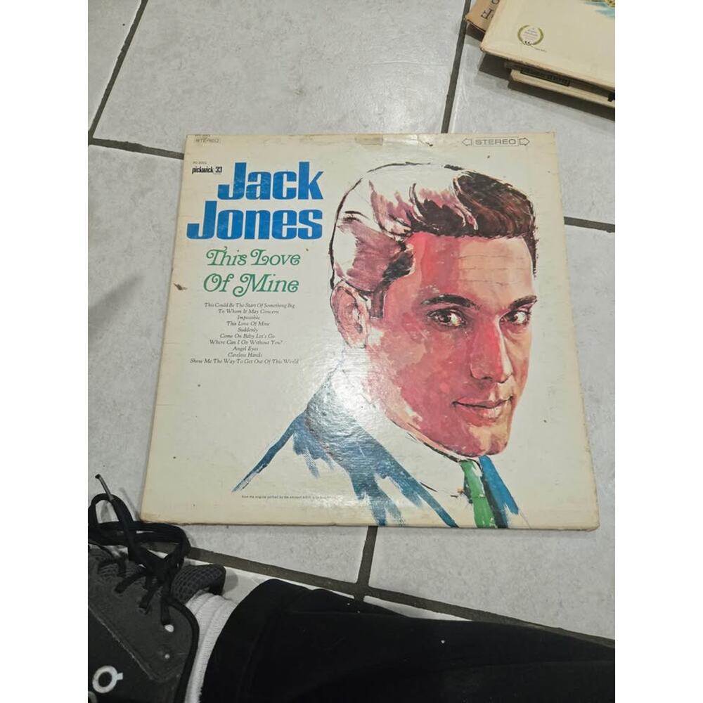 JACK JONES - THIS LOVE OF MINE Vintage VINYL record